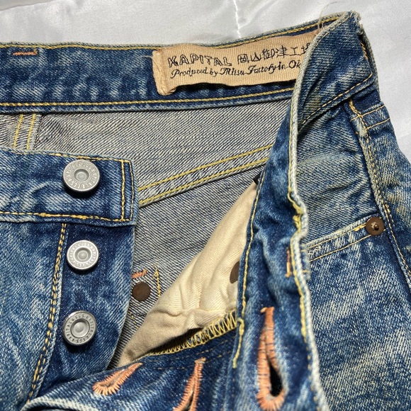 Kapital Damage Repair Denim - Picture 5 of 16